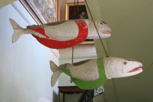 La collection d’objets d’art sur la pêche
